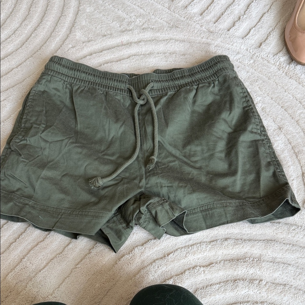 Lou & Grey Forest Green Athletic Shorts